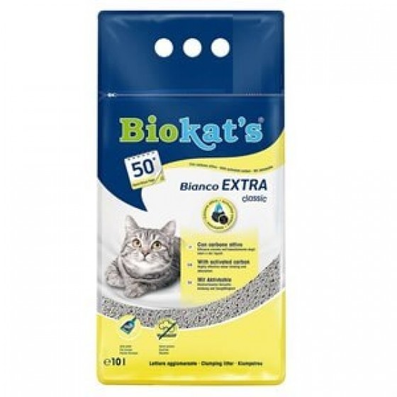 Biokats Bianco Ekstra Classic Kedi Kumu 10 lt