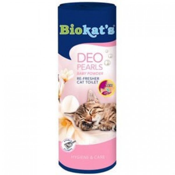 Biokats Deo Pearls Kedi Kumu Parfümü Bebek Pudralı 700 Gr