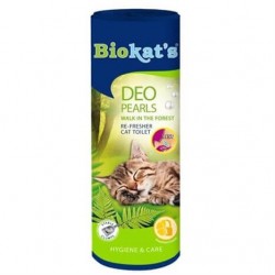 Biokats Deo Pearls Kedi Kumu Parfümü Orman 700 Gr Biokats Deo Pearls Kedi Kumu Parfümü Orman 700 Gr