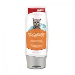 Bioline Çok Renkli Tüylü Kediler İçin Şampuan 200ml Bioline Çok Renkli Tüylü Kediler İçin Şampuan 200ml
