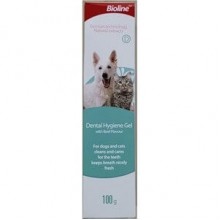 Bioline Kedi ve Köpek Biftekli Diş Jeli 100gr