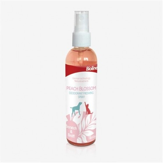 Bioline Kedi ve Köpek Parfümü Peach Blossom 118 Ml