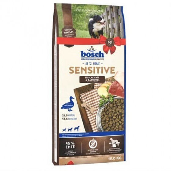 Bosch Sensitive Duck Ördekli Hassas Köpek Maması 15 kg