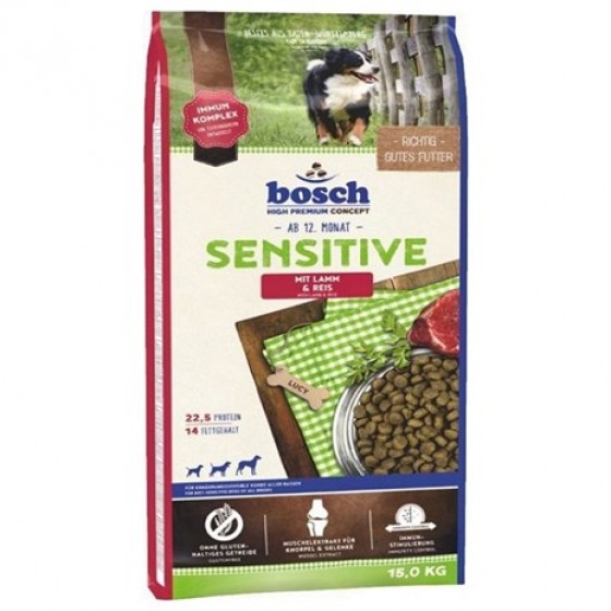 Bosch Sensitive Lamb Kuzulu Hassas Köpek Maması 3 kg