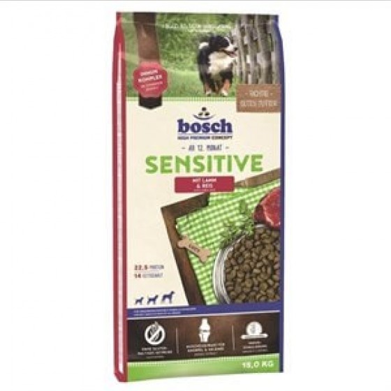 Bosch Sensitive Lamb Kuzulu Hassas Köpek Maması 15 kg