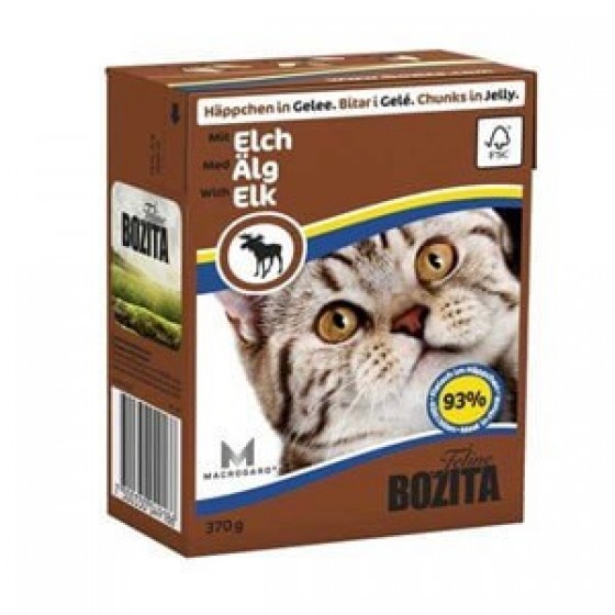 Bozita Chunks İn Jelly With Elk Kedi Konservesi 370 Gr