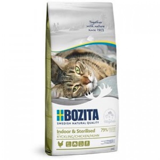 Bozita İndoor Sterilized Tahılsız Tavuklu Kedi Maması 2 Kg