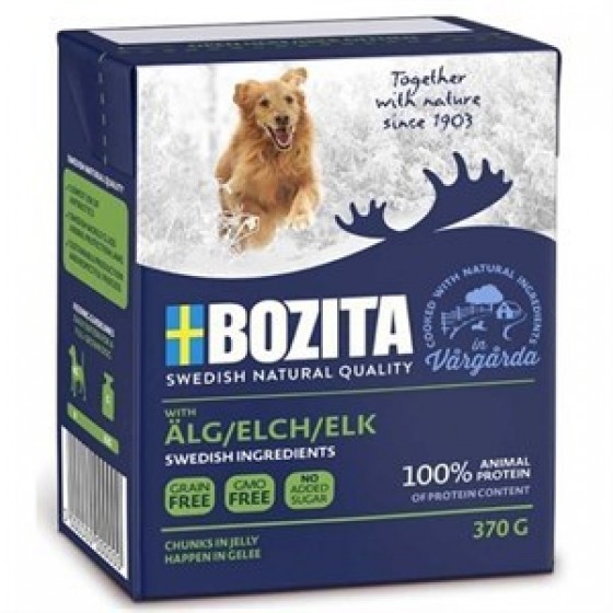 Bozita Naturals Elch Geyikli Köpek Konservesi 370 Gr