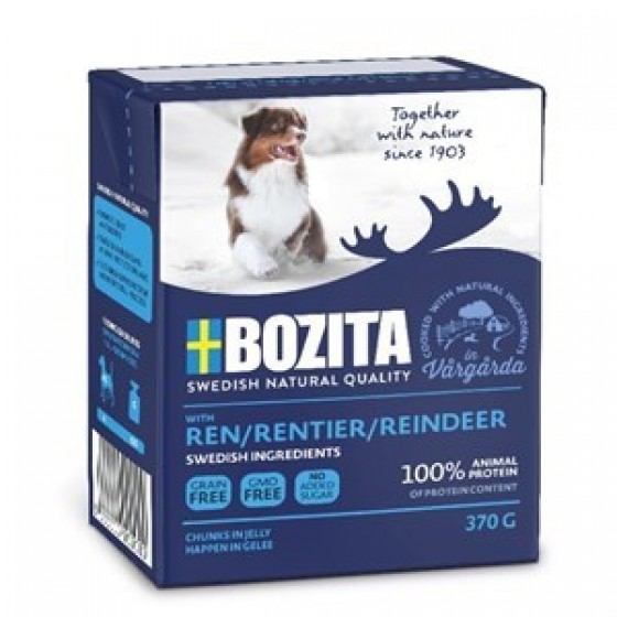 Bozita Naturals Geyikli Köpek Konservesi 370 Gr