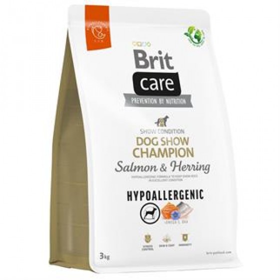 Brit Care Dog Show Champion Somonlu Ringalı Köpek Maması 3 Kg