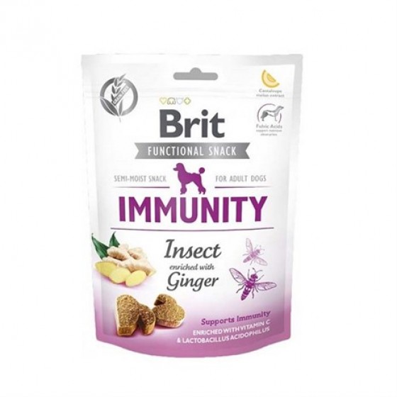 Brit Care Function Snack Immunity Insect Köpek Ödülü 150gr