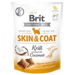 Brit Care Function Snack Skin Coat Krill Köpek Ödülü 150gr Brit Care Function Snack Skin Coat Krill Köpek Ödülü 150gr