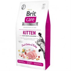 Brit Care Tahılsız Healthy Growth Tavuk Hindili Yavru Kedi Maması 7kg Brit Care Tahılsız Healthy Growth Tavuk Hindili Yavru Kedi Maması 7kg