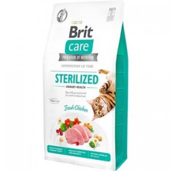 Brit Care Tahılsız Sterilised Urinary Tavuklu Kedi Maması 7kg