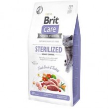 Brit Care Tahılsız Sterilised Weight Control Ördekli Kedi Maması 6+1 kg