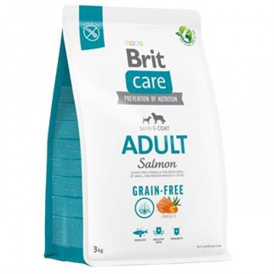 Brit Care Yetişkin Tahılsız Somonlu Patatesli Köpek Maması 3 Kg