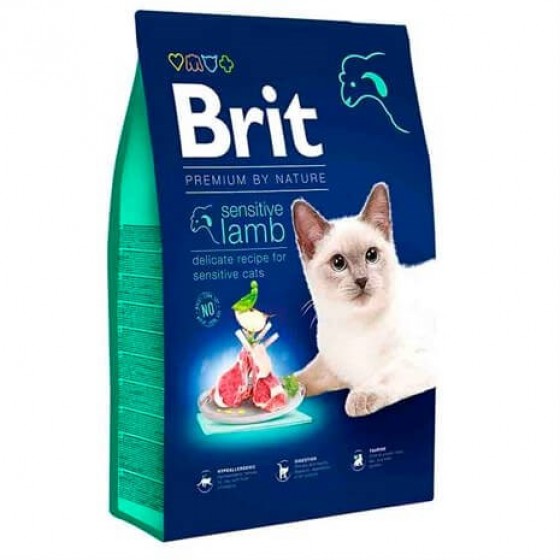 Brit Premium Nature Sensitive Kuzulu Kedi Maması 8 Kg