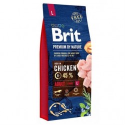 Brit Premium Tavuklu Yetişkin Büyük Irk Köpek Maması 15+3 kg Brit Premium Tavuklu Yetişkin Büyük Irk Köpek Maması 15+3 kg