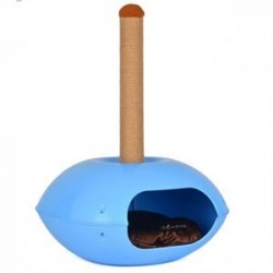 Cado Pet Minderli Tırmalamalı Kedi Evi Cado Pet Minderli Tırmalamalı Kedi Evi