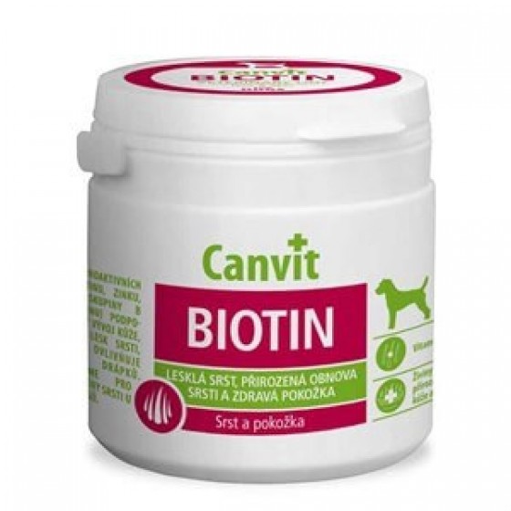 Canvit Biotin Cilt ve Tüy Sağlığı Köpek Vitamini 100 Gr / 83 Tablet