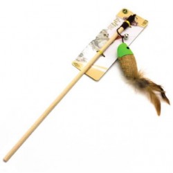 Catlife Doğal Balıklı Kedi Oltası 46 Cm Catlife Doğal Balıklı Kedi Oltası 46 Cm