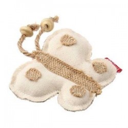 Catnipli Kelebek Natural Kumaşlı Kedi Oyuncağı Catnipli Kelebek Natural Kumaşlı Kedi Oyuncağı