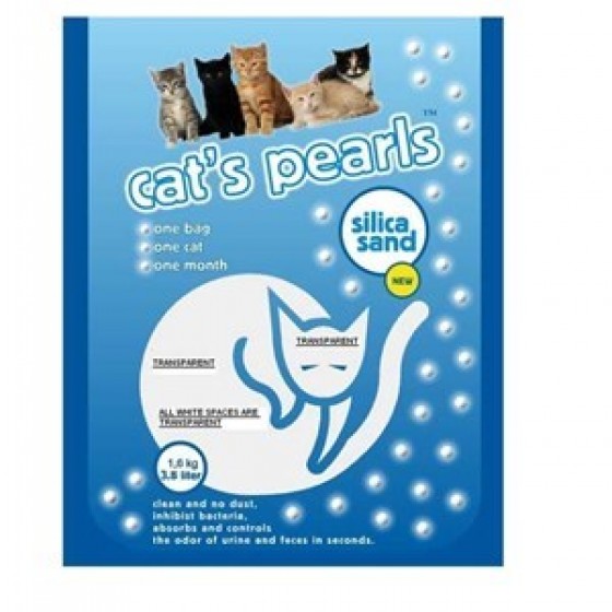 Cat's Pearls Hijyenik Silika Kedi Kumu 1,6 Kg