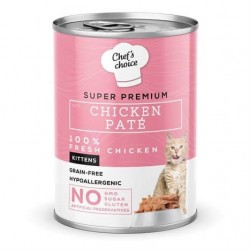 Chefs Choice Tavuklu Yavru Ezme Kedi Konservesi 400 Gr Chefs Choice Tavuklu Yavru Ezme Kedi Konservesi 400 Gr