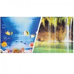 Chicos Çift Yüzlü 3 Boyutlu Akvaryum Arka Fonu 100x30 Cm ST00643