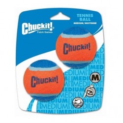 Chuckit 2'li Köpek Tenis Oyun Topu Medium Chuckit 2'li Köpek Tenis Oyun Topu Medium