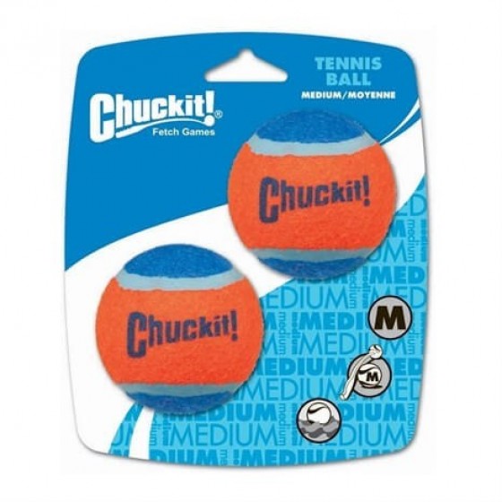 Chuckit 2'li Köpek Tenis Oyun Topu Medium