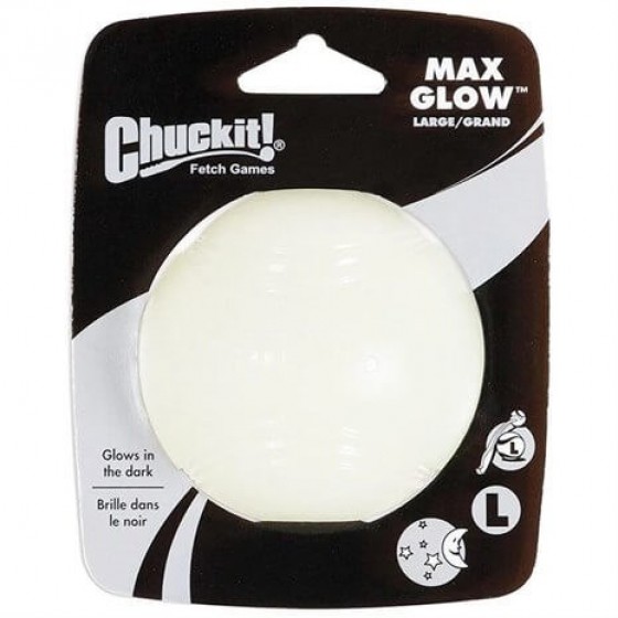 Chuckit Max Glow Gece Parlayan Köpek Oyun Topu Large