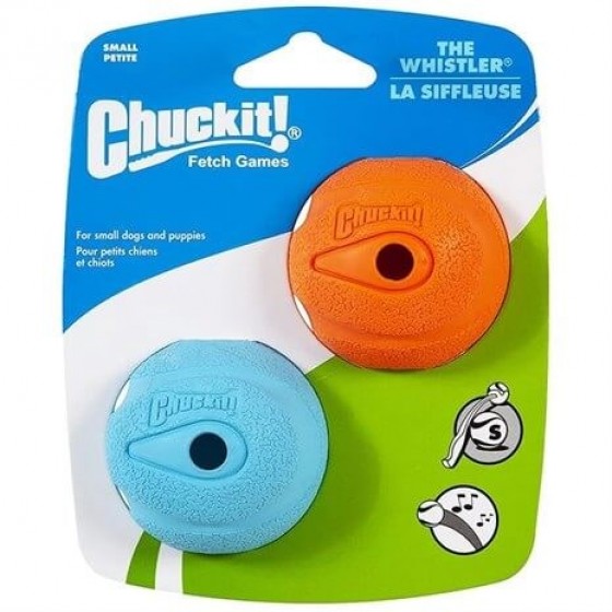 Chuckit The Whistler 2'li Köpek Oyun Topu Small