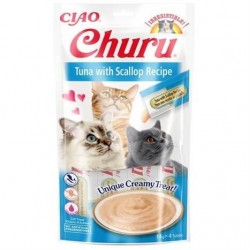 Ciao Churu Cream Deniz Taraklı Kedi Ödülü 4 x 14 Gr Ciao Churu Cream Deniz Taraklı Kedi Ödülü 4 x 14 Gr