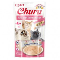 Ciao Churu Cream Ton Balıklı ve Somonlu Kedi Ödülü 4 x 14 Gr Ciao Churu Cream Ton Balıklı ve Somonlu Kedi Ödülü 4 x 14 Gr