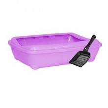 Çınar Kedi Tuvalet Kabı Lila