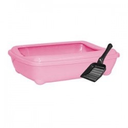 Çınar Kedi Tuvalet Kabı Pembe Çınar Kedi Tuvalet Kabı Pembe