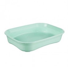 Çınar Yavru Kedi Tuvaleti 41,5 x 30,5 x 8 Cm Su Yeşili