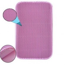 CleanStep Elekli Kedi Tuvalet Önü Paspası 60 x 45 cm PEMBE CleanStep Elekli Kedi Tuvalet Önü Paspası 60 x 45 cm PEMBE
