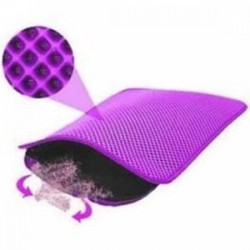 CleanStep Elekli Kedi Tuvalet Önü Paspası 60 x 45 cm MOR