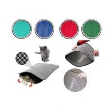 CleanStep Elekli Kedi Tuvalet Önü Paspası 60 x 45 cm KIRMIZI CleanStep Elekli Kedi Tuvalet Önü Paspası 60 x 45 cm KIRMIZI