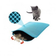 CleanStep Elekli Kedi Tuvalet Önü Paspası 60 x 45 cm TURKUAZ CleanStep Elekli Kedi Tuvalet Önü Paspası 60 x 45 cm TURKUAZ