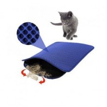 CleanStep Elekli Kedi Tuvalet Önü Paspası 60 x 45 cm LACİVERT CleanStep Elekli Kedi Tuvalet Önü Paspası 60 x 45 cm LACİVERT