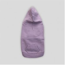 CreamGrey Mauvy Fermuarlı Lila Köpek Sweatshirt XL