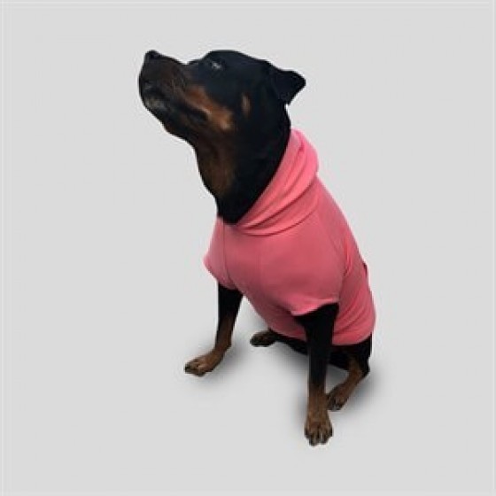 CreamGrey Peony Pembe Köpek Sweatshirt 2XS