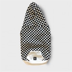 CreamGrey Race Siyah Kareli Köpek Sweatshirt XS