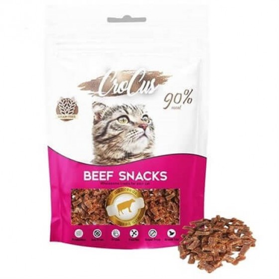 Crocus Beef Snacks Biftekli Kedi Ödülü 80 gr