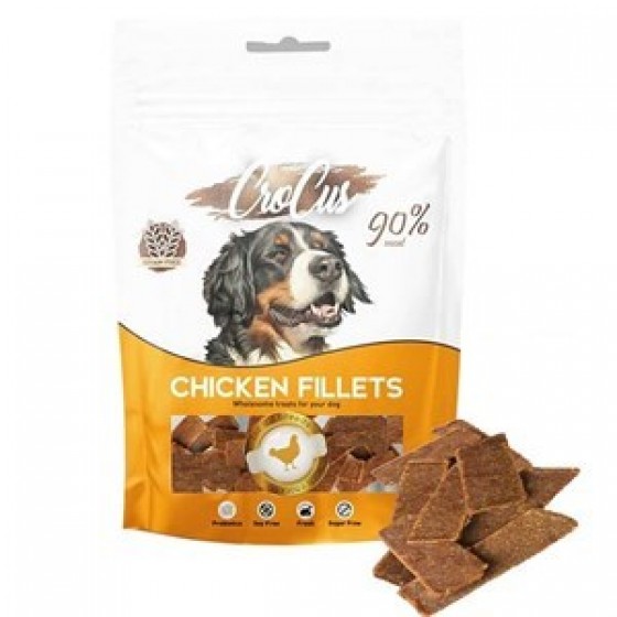 Crocus Chicken Fillets Tavuk Fileto Köpek Ödülü 80 gr