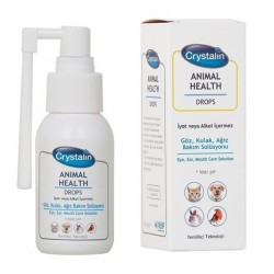 Crystalin Göz, Kulak Ve Ağız Bakım Solüsyonu 100 Ml Crystalin Göz, Kulak Ve Ağız Bakım Solüsyonu 100 Ml