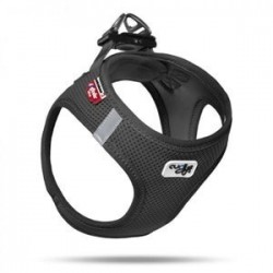 Curli Vest Air-Mesh Köpek Göğüs Tasması Siyah XS Curli Vest Air-Mesh Köpek Göğüs Tasması Siyah XS